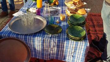 Free daily local cuisine breakfast