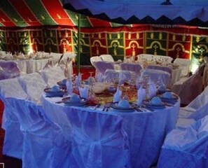 Breakfast, lunch, dinner served; Moroccan cuisine 
