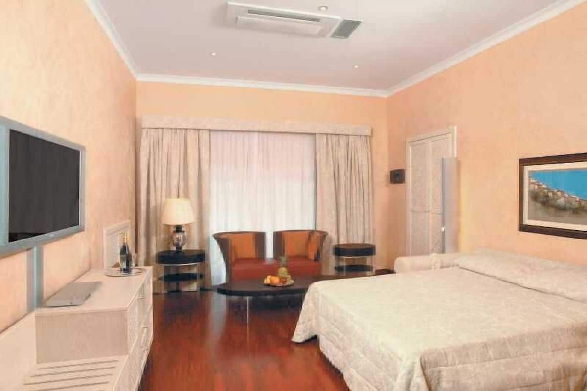 In-room safe, laptop workspace, cribs (free), rollaway beds (surcharge)