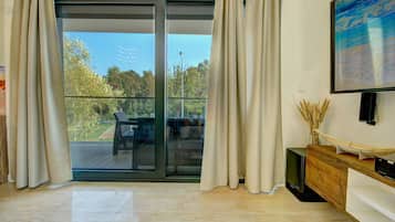 Premium Apartment, 2 Bedrooms (202) | Living area | Heated floors