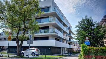 Fassade der Unterkunft