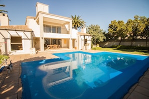 Seasonal outdoor pool