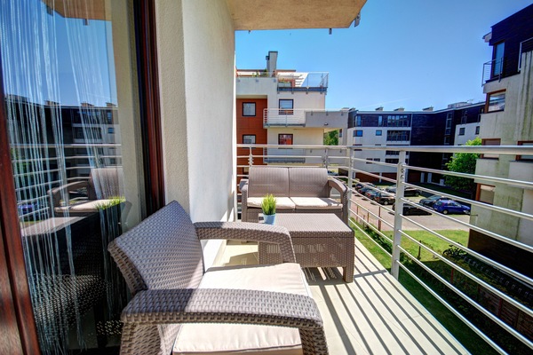 Standaard appartement (B26) | Terras
