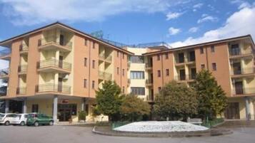 Fassade der Unterkunft