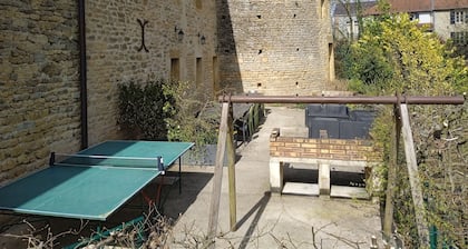 Gßte grande capacité avec piscine intérieure