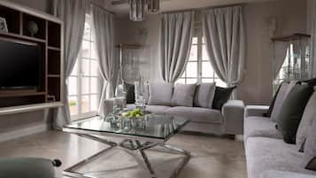 Villa | Living area | Flat-screen TV