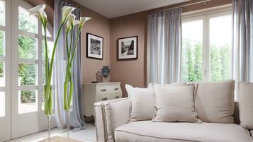 Villa, Private Pool | Living area | Flat-screen TV