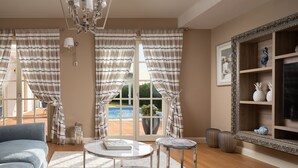 Villa, privat basseng | Oppholdsområde