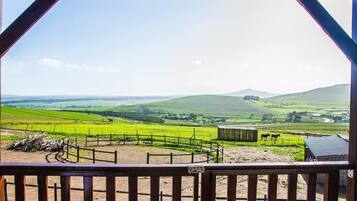 Uitzicht vanuit accommodatie