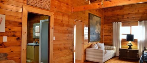 Cabaña | Área de sala de estar | Televisión LCD