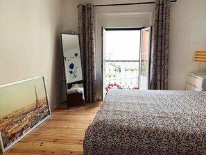 Familienapartment | 1 Schlafzimmer, kostenloses WLAN, Bettwäsche