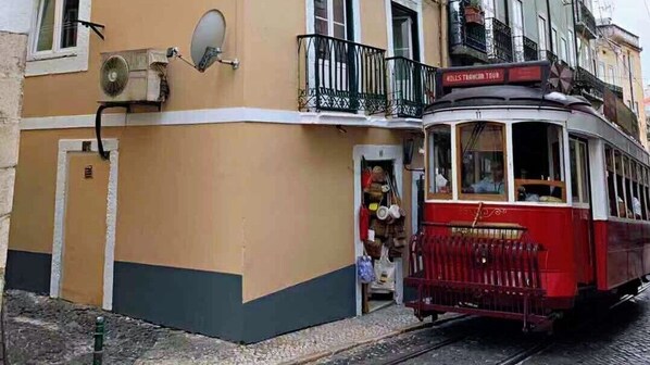 Front of property - Tram & Fado Memory House (Lisbon)
