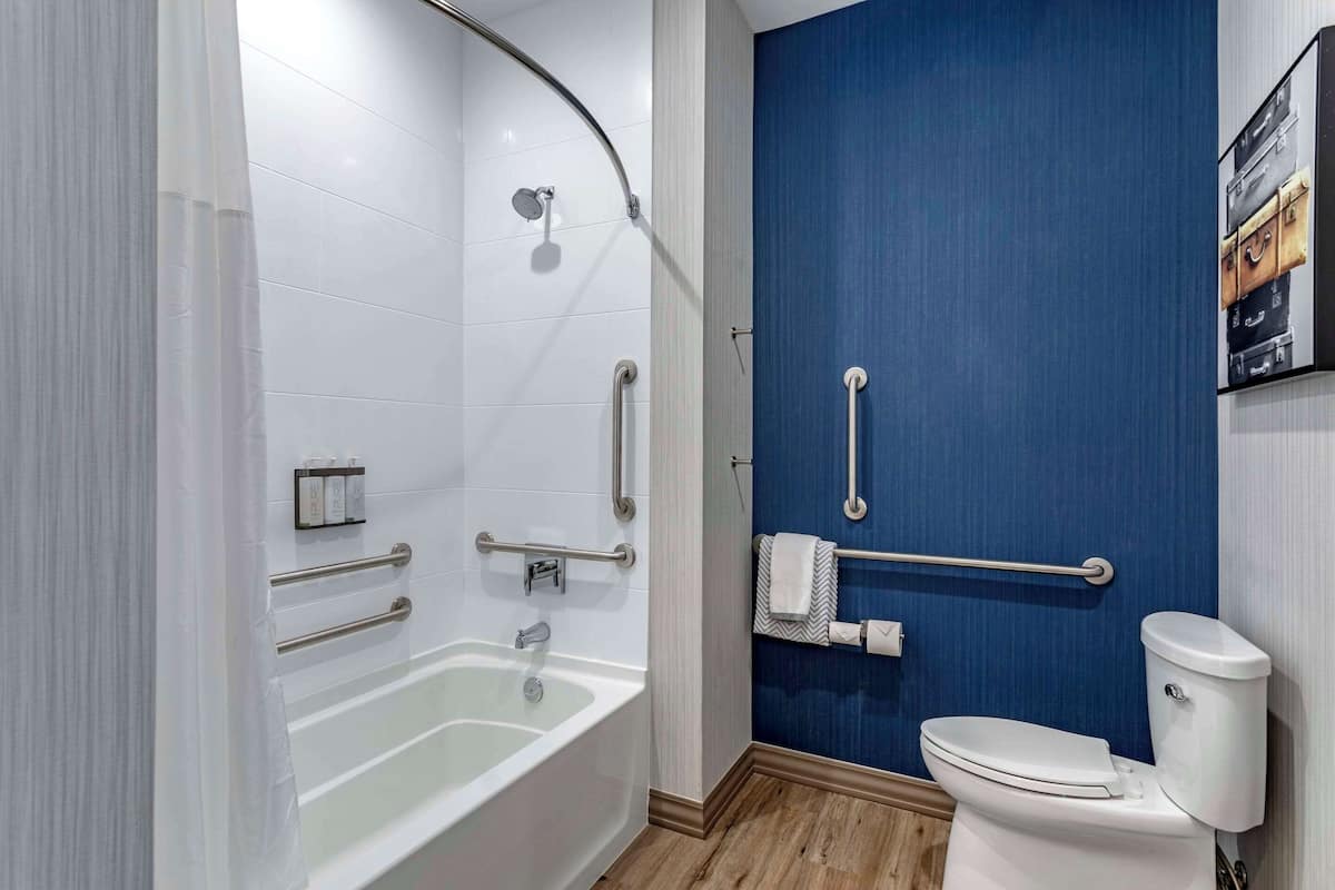 room, 2 queen beds, accessible, non smoking | premium bedding, pillow-top beds, desk, free cots/infant beds