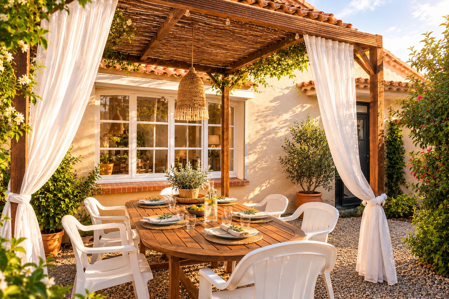 Restaurante al aire libre