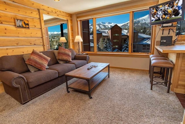 TV - Village Peak 9 Sundown Run Condo: Ski In/Out (Breckenridge)