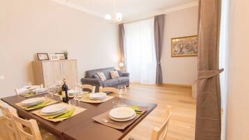 Superior Apartment, 3 Bedrooms | Living area