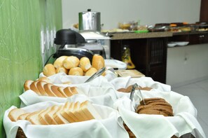 Frokostbuffé er inkludert hver dag