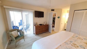 Kondominium, Beberapa Tempat Tidur, balkon, pemandangan samudra | 2 kamar tidur, Wi-Fi gratis, dan seprai linen