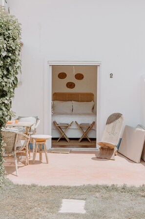 Dobbeltrom – standard, hageutsikt (2) | Terrasse/patio