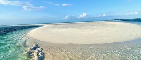 Beach nearby, beach towels