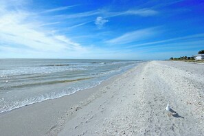 Aan het strand