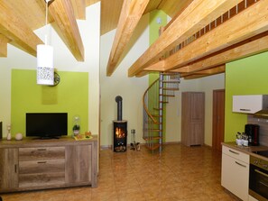 อพาร์ทเมนท์, ห้องน้ำส่วนตัว, วิวสวน | ภายใน