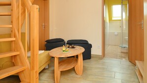 스튜디오, 전용 욕실, 정원 전망 | 내부