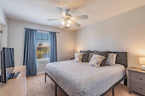 3 habitaciones, wifi y ropa de cama 