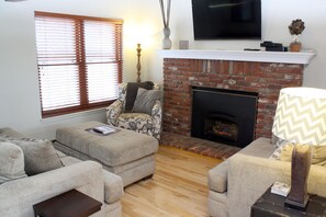 Townhome, 2 Bedrooms | Living room | Fireplace - Victorian Gables G By Peak Property Management (Breckenridge)