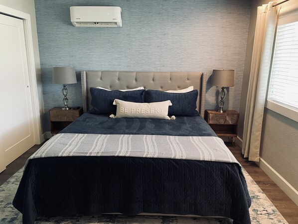 1 bedroom, in-room safe, desk, iron/ironing board