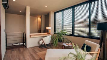 Luxury Apartment, 3 Bedrooms, Private Pool | Living area | 32-inch Smart TV with digital channels