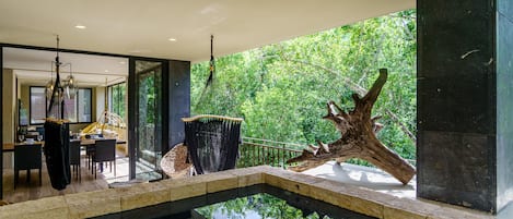 Apartamento Deluxe, 2 habitaciones, piscina privada | Terraza o patio