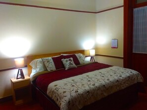 Blackout curtains, bed sheets