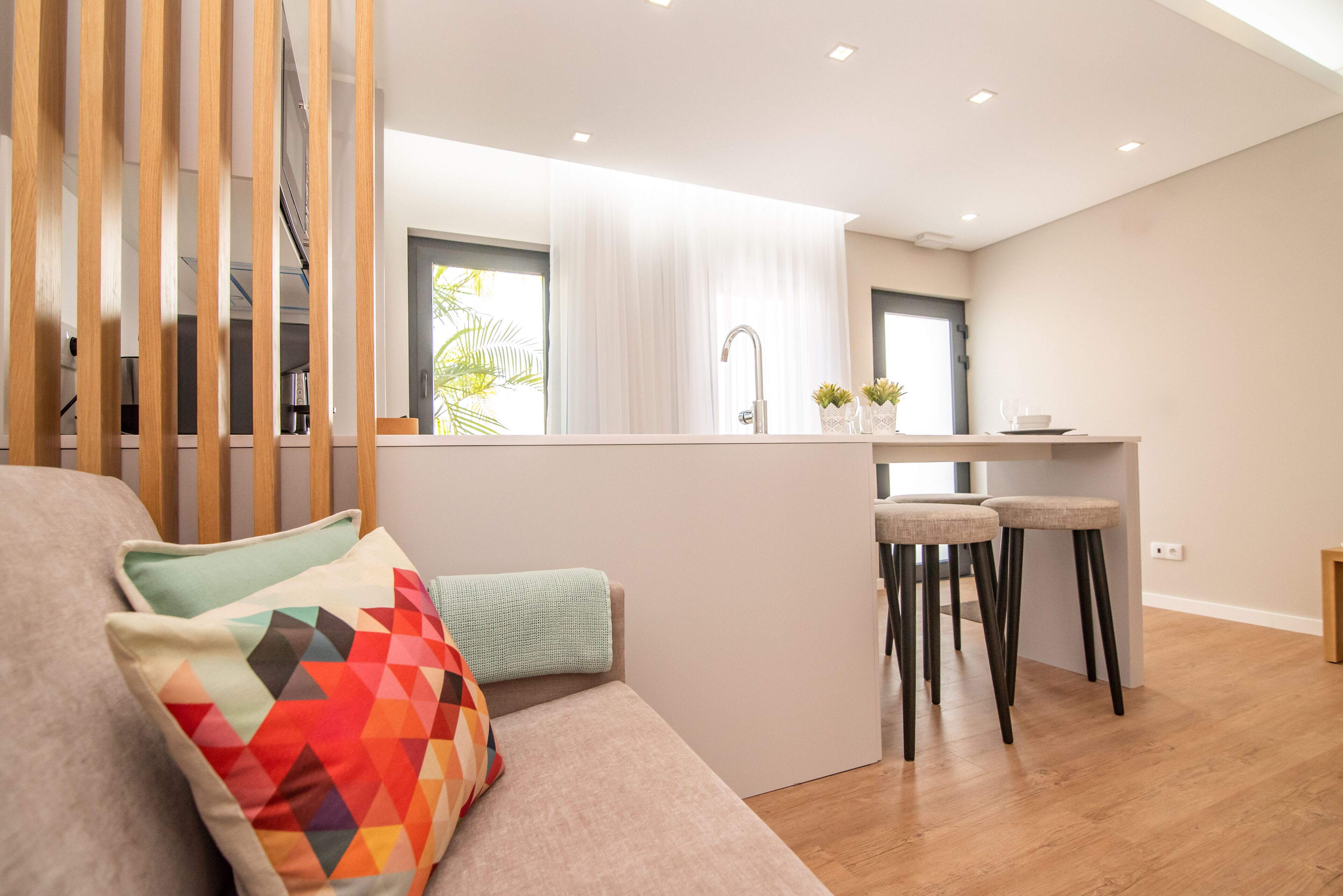 高级公寓 | 客厅 | LED 电视