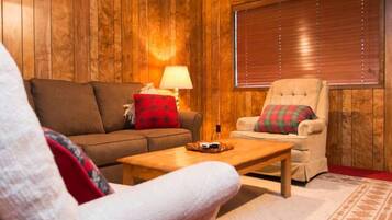 Smart TV, chimenea y reproductor de DVD