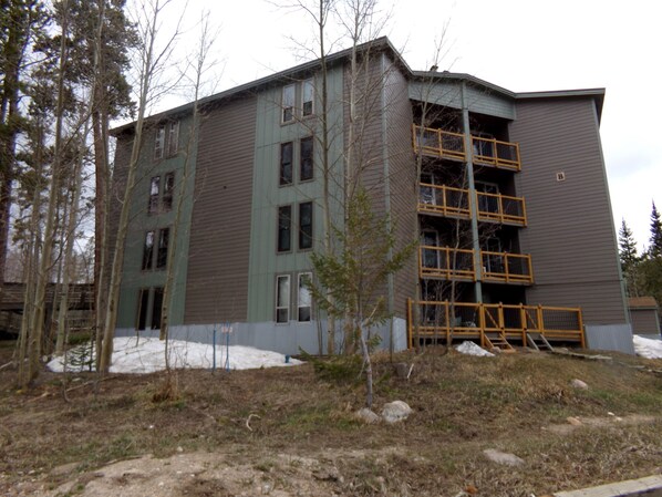 Fassade der Unterkunft