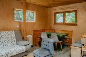 舒適平房, 私人浴室 (Les 3 complices) | 飯廳