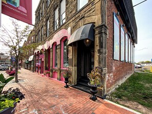 Entrée de l’hébergement