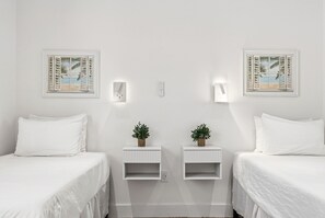 2 chambres, fer et planche à repasser, Wi-Fi, draps fournis