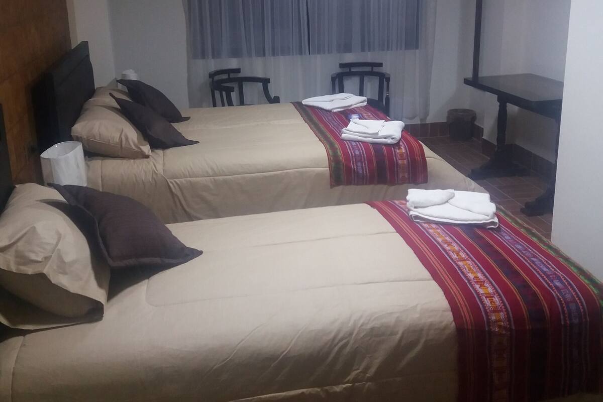Family Triple Room | Egyptian cotton sheets, premium bedding, down comforters, desk