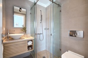 Shower, hair dryer, towels, soap - CELESTINE SUITES UNIT 2 (Chania)