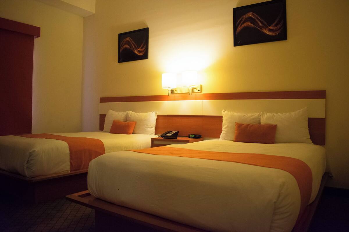 Premium bedding, down comforters, in-room safe, desk