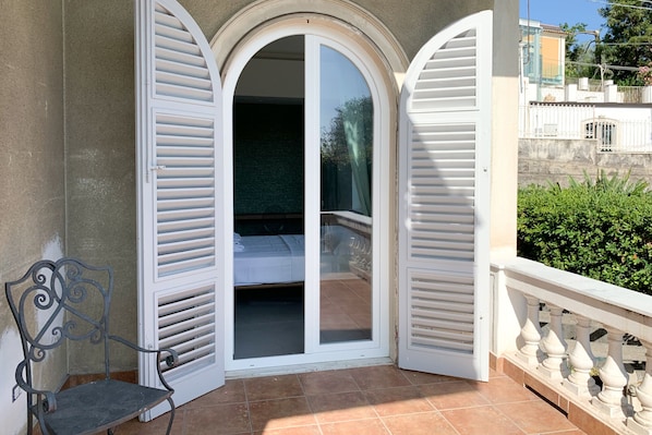 Double Room, Terrace, Garden View | Terrace/patio