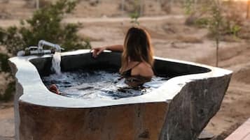 Udendørs spabad
