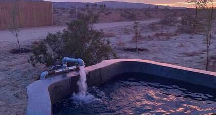 Mesquite Cabin Studio w/ Private Hot Springs Tub