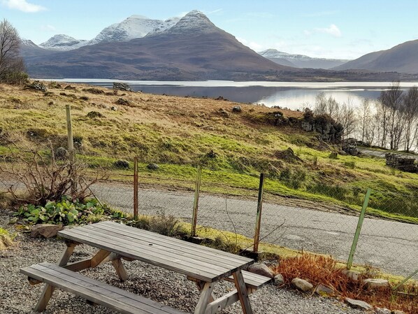 Property grounds - 2 bedroom accommodation in Inveralligin, near Torridon (Inveralligin, near Torridon)