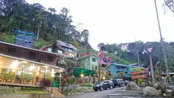 Pemandangan dari properti