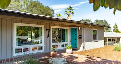 Winemakers Home Mid-Century ModernPool⛱Walk to Downtown Paso!