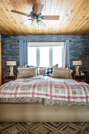 5 chambres, lit de bébé portatif, accès au Wi-Fi (inclus)