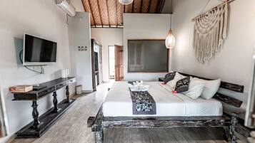 1 soverom, safe på rommet, strykejern/-brett og wi-fi (inkludert)